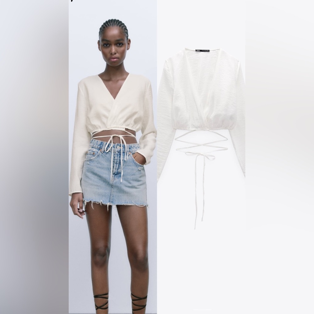 Zara White Top